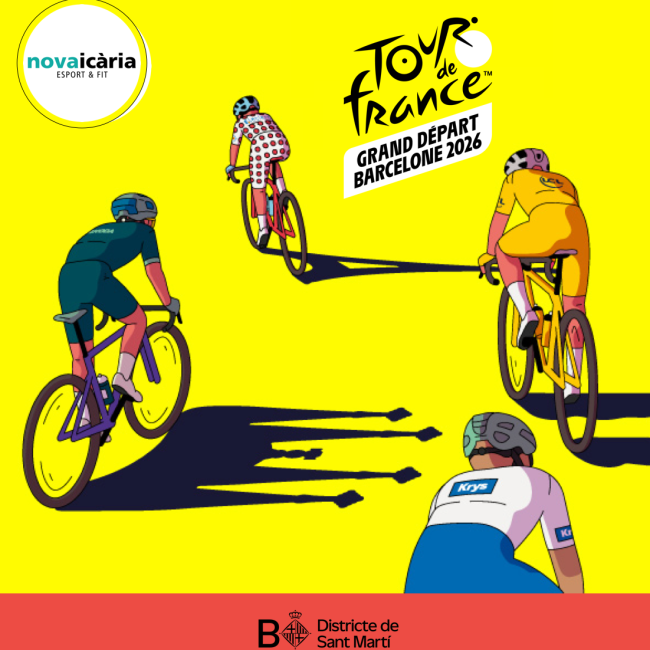 Festa del Tour Barcelona 2026 a Nova Icària