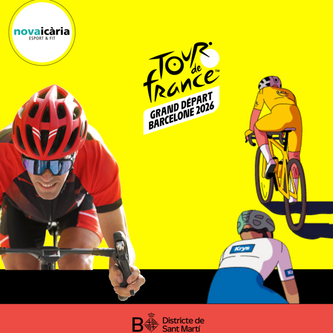 Festa del Tour Barcelona 2026 a Nova Icària