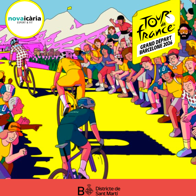 Festa del Tour Barcelona 2026 a Nova Icària