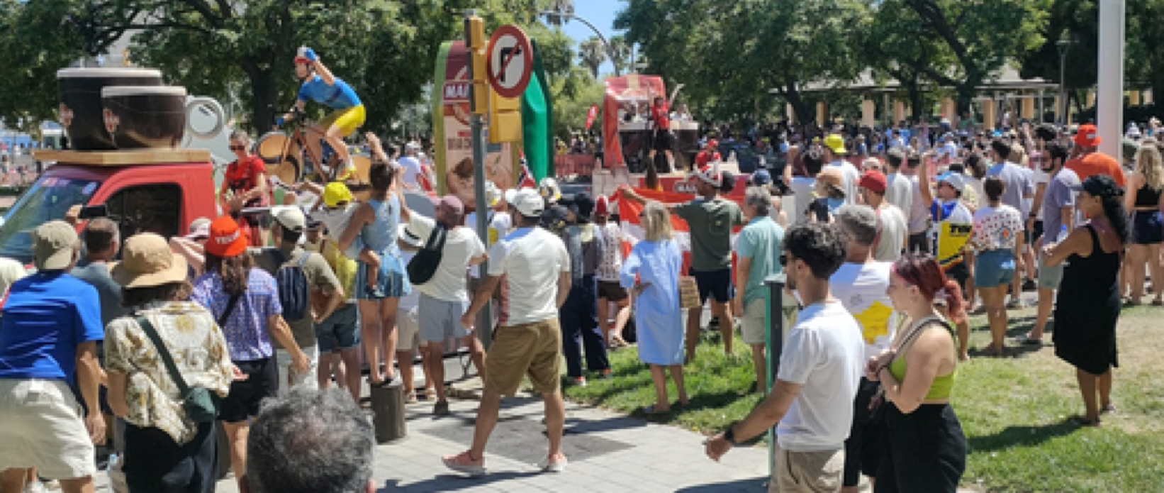 Fiesta del Tour Barcelona 2026 en Nova Icària