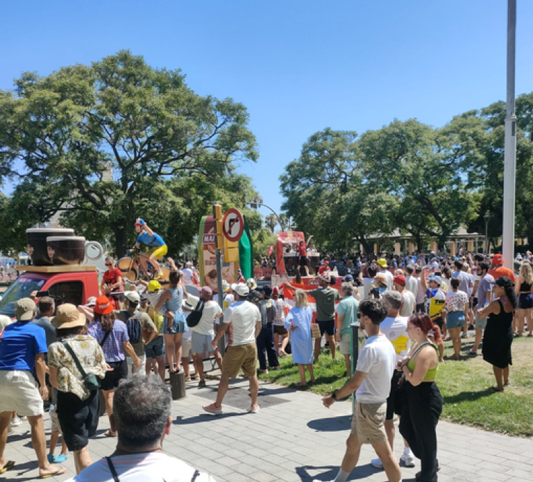 Festa del Tour Barcelona 2026 a Nova Icària